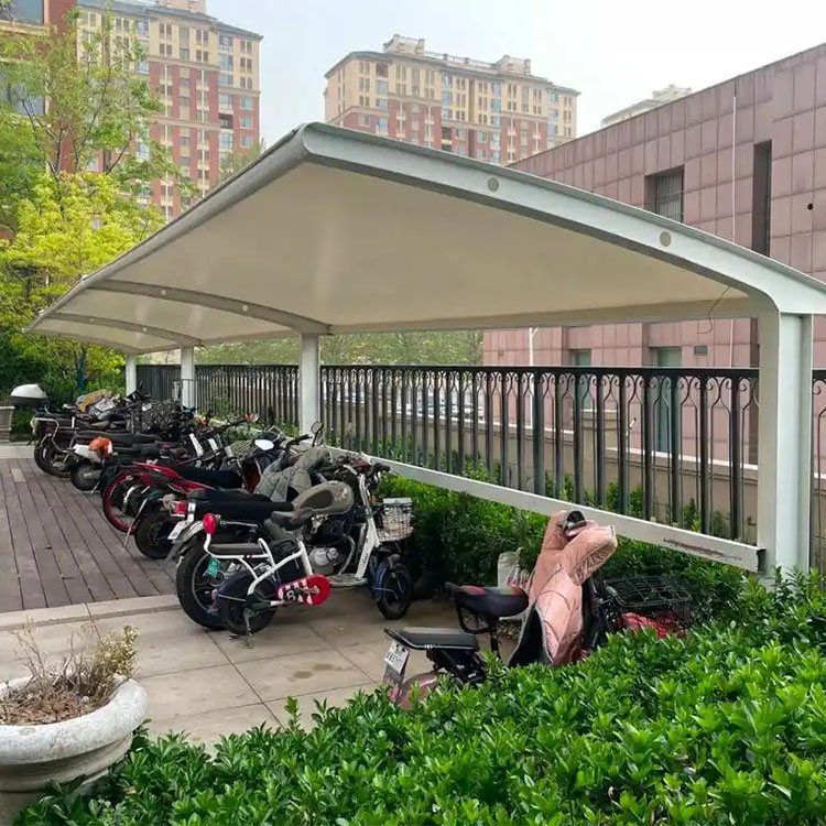 大宁县膜结构电动车棚